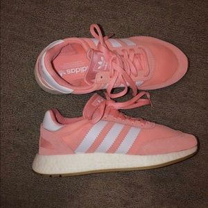 Pink Adidas shoes (size 10)